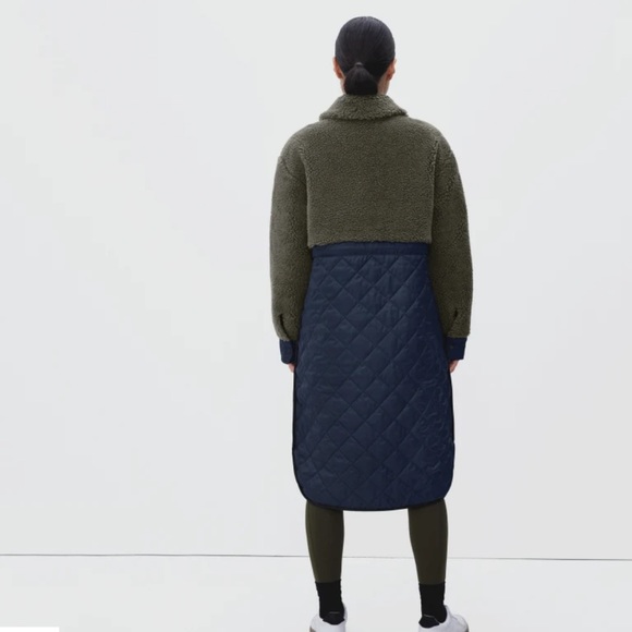 EVERLANE | The Quilted Teddy Coat - Picture 5 of 5